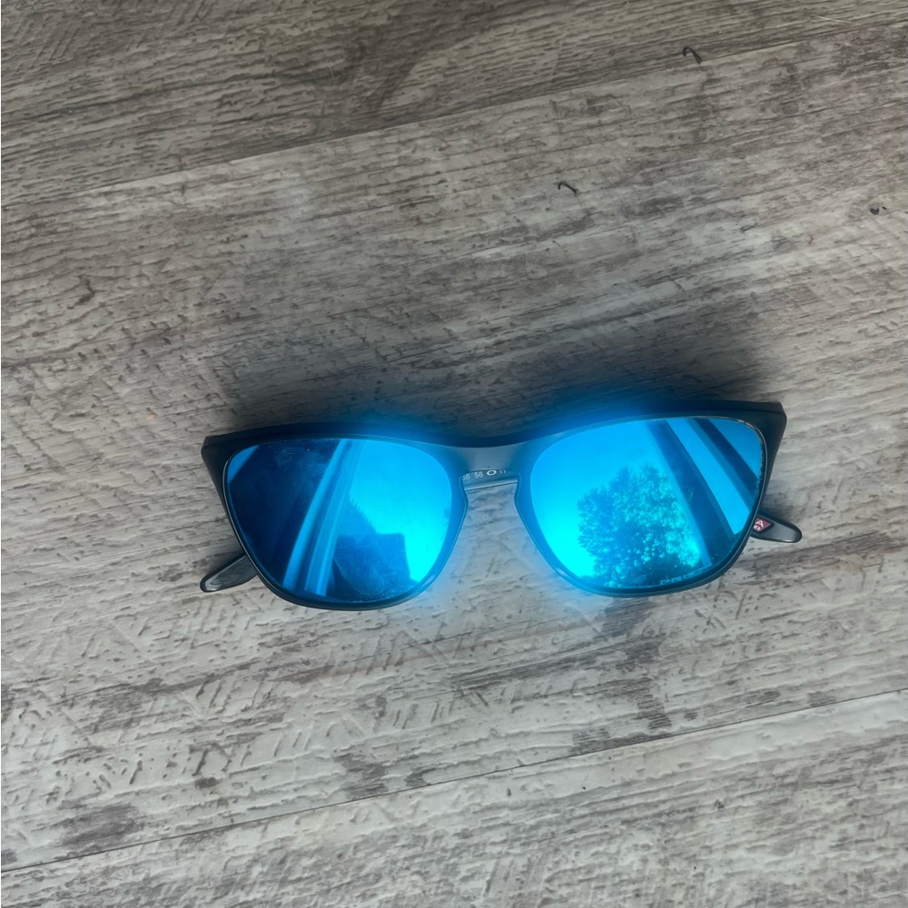 Oakley Black and Blue Sunglasses.